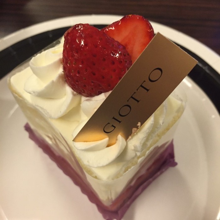 1日1甘no 11 Giotto ジョトォ 三越銀座店 いちごのショートケーキ Rericca Style